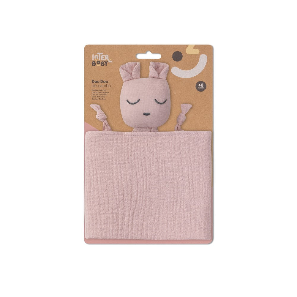 Doudou MOUSSELINE rose