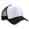 Casquette trucker noire/blanche