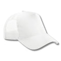 Casquette trucker blanche