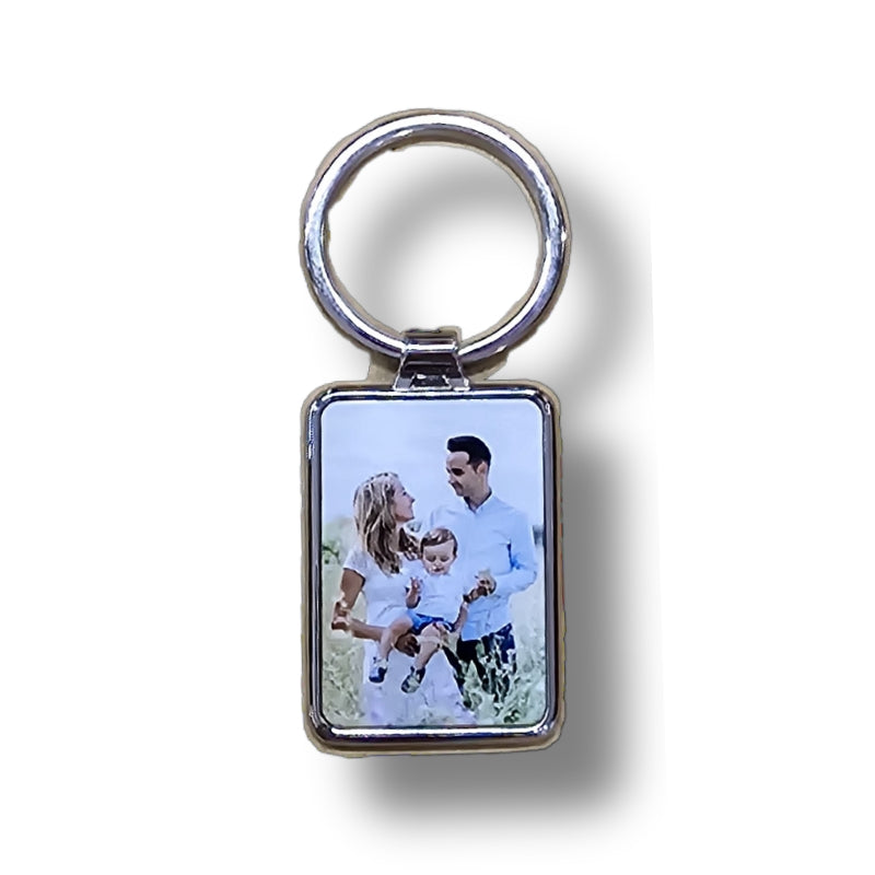 Porte-clés - Métal rectangle