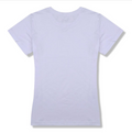 T-shirt femme col rond - Blanc