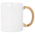 Mug blanc anse Doré