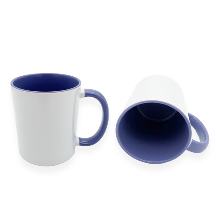 Mug blanc et Mauve